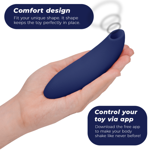 WE-VIBE Melt Bleu Minuit - Clitoris Stimulateur Pas Cher & Discret