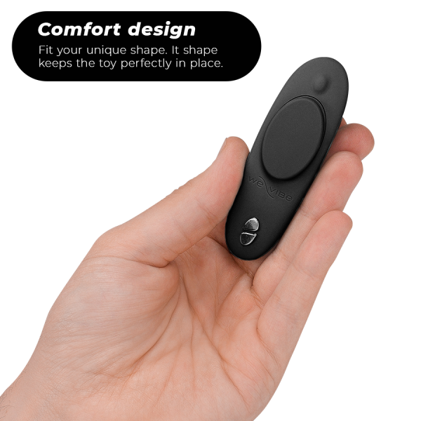 Découvrez le We-Vibe Moxie Noir - Vibrateur Clitoral Offrant Discrétion et Qualité Premium