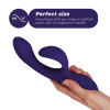 VIBRATEUR LAPIN NOVA 3 BLEU NUIT