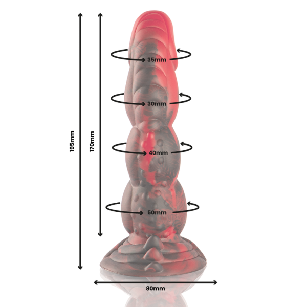 ARES DILDO COMBAT PASSION EPIC - Vibradores sem vibração