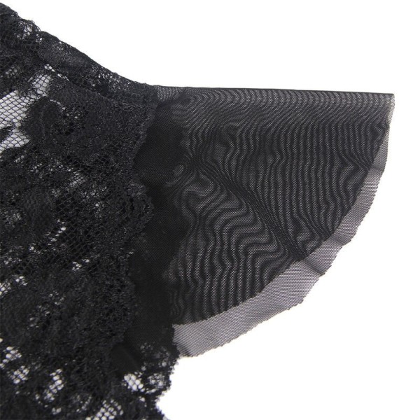 SUBBLIME - 930882 BODY SEXY A VOLANTS NOIR L/XL SUBBLIME BODYSTOCKINGS