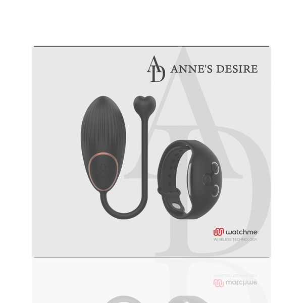 Anne's Desire - Tecnologia de controle remoto EGG Watchme Preto