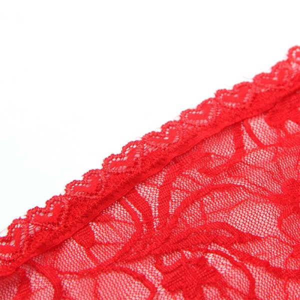 SUBBLIME - 954208 BABYDOLL EN DENTELLE À BRETELLES RÉGLABLES ROUGE S/M SUBBLIME BABYDOLLS