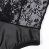 SUBBLIME - 954383 BODY SEXY AVEC PORTE-JARRETELLES NOIR S/M SUBBLIME BODYSTOCKINGS