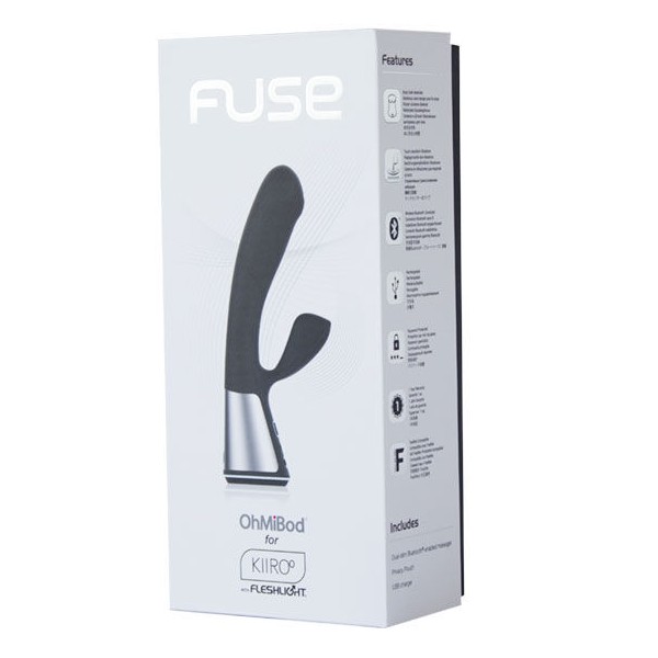 Kiiroo - Ohmibod Fuse APP Control Remoto Negro – Control remoto