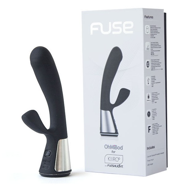 Kiiroo - Ohmibod Fuse APP Control Remoto Negro – Control remoto