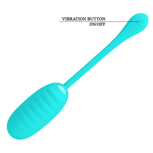 PRETTY LOVE - KIRK: Œuf Vibrant Vert Lavaleur Premium, Livraison Discrète