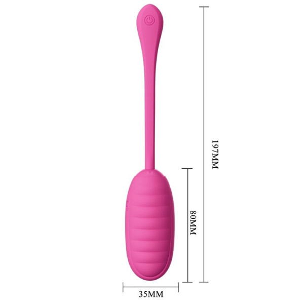 Découvrez l'Oeuf Vibrant Rechargeable Catalina Rose - Livraison Discrète