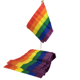 ORGULLO - BANDERA PEQUEÑA DE LA BANDERA DEL ORGULLO LGBT - Artícu