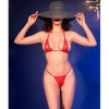 CHILIROSE - CR 4840 MICRO BIKINI ROUGE S/M CHILIROSE SUMMER