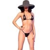 CHILIROSE - CR 4840 MICRO BIKINI NEGRO S/M CHILIROSE VERANO
