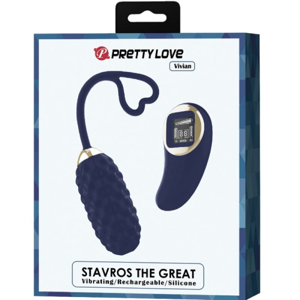 PRETTY LOVE ŒUF Vibrant Vivian Blue - Qualité Premium & Livraison Discrète