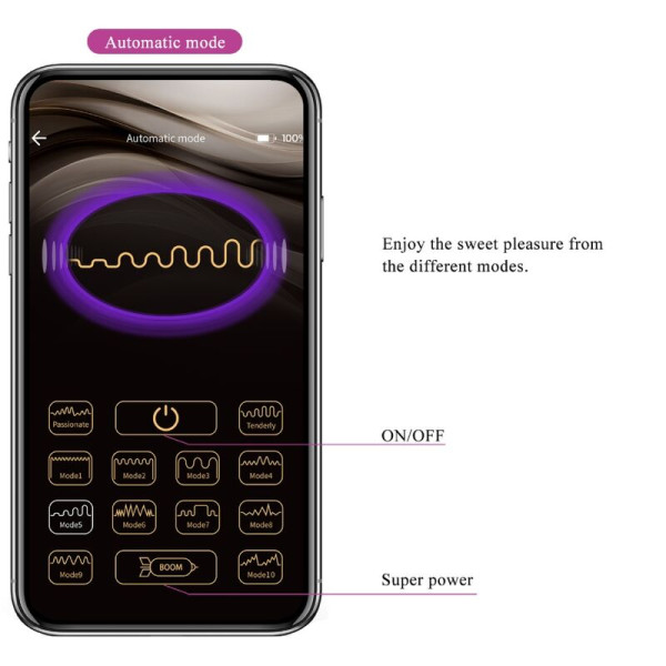 Oeuf Vibrant PRETTY LOVE - Contrôle App | Livraison Discrète