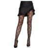 LEG AVENUE - COLLANTS RÉSILLE AVEC NŒUD NOIR LEG AVENUE HOSIERY