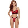 PASSION - BIKINI PORIGELIA ROJO S/M PASSION CONJUNTOS MUJER - Bik