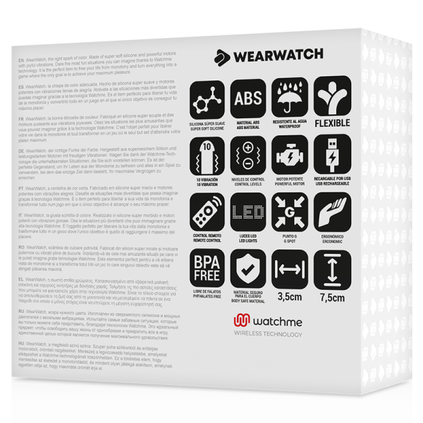 Wearwatch - Watchme Technologie Télécommande UF Fuchsia / EAU...