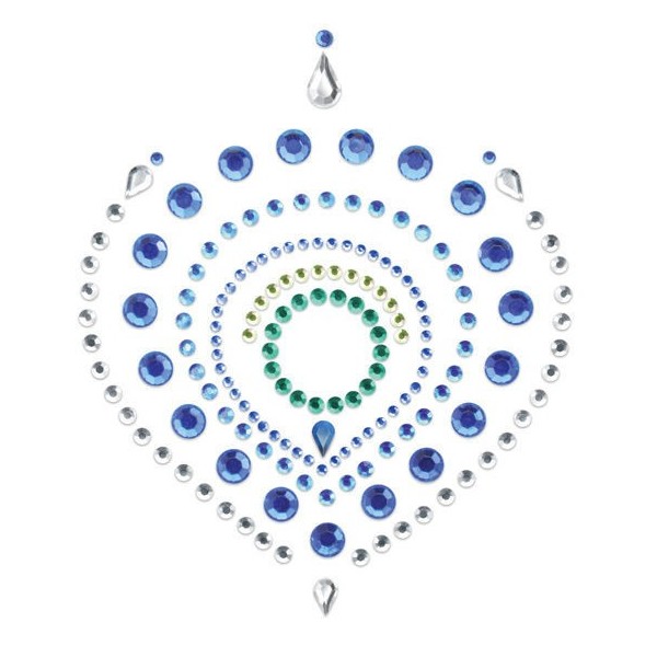 BIJOUX - INDISCRETS FLAMBOYANT BLEU&VERT BIJOUX DESIRE METALLIQUE