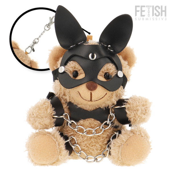 FETICHE SUBMISSIVO - MISHKA URSO DE PELUCHE BDSM MODELO 5 BRINQUEDOS REBELDES FETICHE SUBMISSIVO