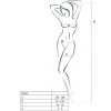 PASSION - FEMME BS013 BODYSTOCKING ROUGE TAILLE UNIQUE PASSION WOMAN BODYSTOCKINGS
