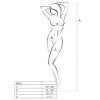 PASSION - FEMME BS017 BODYSTOCKING BLANC TAILLE UNIQUE PASSION WOMAN BODYSTOCKINGS