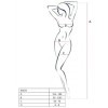 PASSION - FEMME BS019 BODYSTOCKING BLANC TAILLE UNIQUE PASSION WOMAN BODYSTOCKINGS