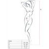 PASSION - MUJER BS034 BODYSTOCKING NEGRO TALLA ÚNICA PASSION MUJE
