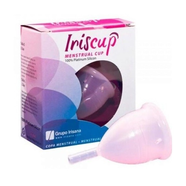 IRISCUP - TAZA GRANDE DEL MES ROSA + BOLSA ESTERILIZADORA GRATIS 