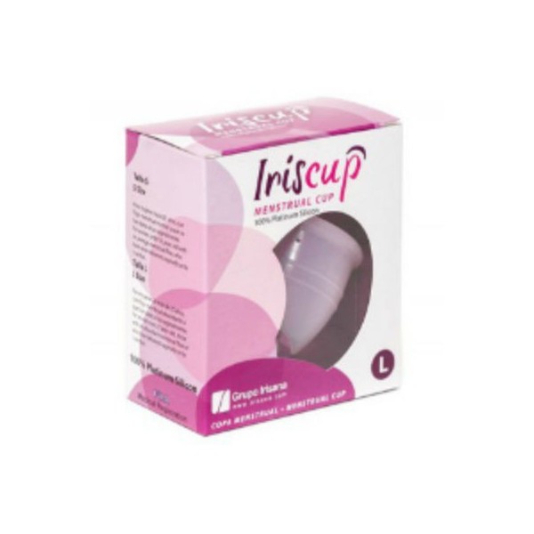 IRISCUP - GRANDE TASSE DU MOIS ROSE + SAC STÉRILISATEUR OFFERT IRISCUP