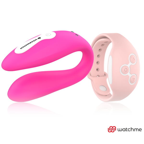Wearwatch - Vibrateur Watchme Double Technologie Fuchsia / Rose