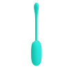 PRETTY LOVE - Oeuf Vibrant Julius Rechargeable Aqua Vert - Qualité Premium & Livraison Discrète