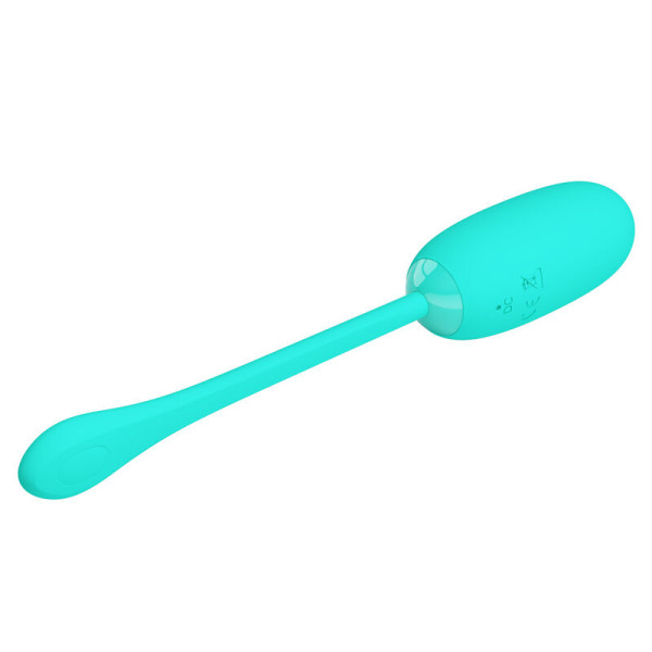 PRETTY LOVE - Oeuf Vibrant Julius Rechargeable Aqua Vert - Qualité Premium & Livraison Discrète
