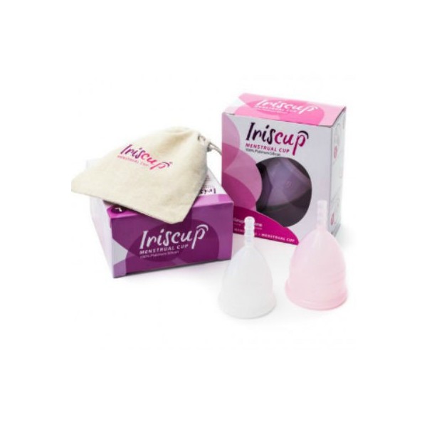 IRISCUP - COPO GRANDE DO MÊS ROSA + SACO ESTERILIZADOR GRATUITO IRISCUP