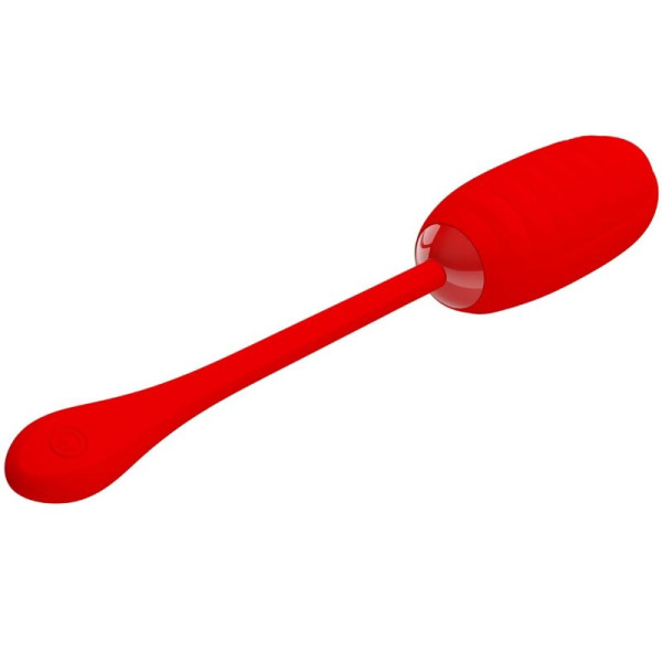 Oeuf Vibrant Rechargeable Kirk Rouge - Livraison Discrète & Premium