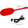 Oeuf Vibrant Rechargeable Kirk Rouge - Livraison Discrète & Premium