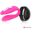 Wearwatch - Vibrateur Double Technologie Watchme Fuchsia/azabache
