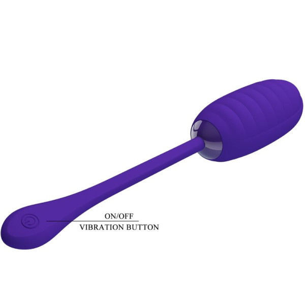 Œuf Vibrant Rechargeable Kirk Violet - Livraison Discrète