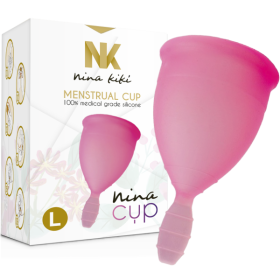 NINA KIKÍ - COUPE MENSTRUELLE ROSE - TAILLE L NINA KIKÍ