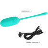 Œuf Vibrant Kirk Aqua Vert - Pas Cher & Livraison Discrète