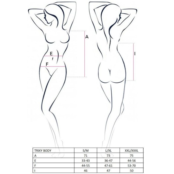 PASSION - PELUCHE MUJER TRIXY NEGRO TALLA L/XL PELUCHES PASSION M