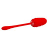 Oeuf Vibrant Texture Marine Rouge - Qualité Premium PRETTY LOVE