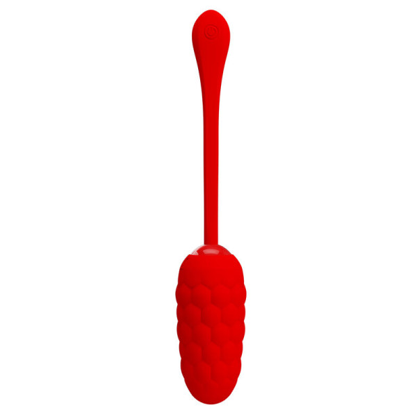 Oeuf Vibrant Texture Marine Rouge - Qualité Premium PRETTY LOVE