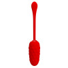 Oeuf Vibrant Texture Marine Rouge - Qualité Premium PRETTY LOVE