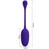 Oeuf Vibrant Knucker Violet - Rechargeable, Discrétion & Qualité