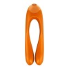 Satisfyer - Vibrateur Doigts Candy Cane Orange