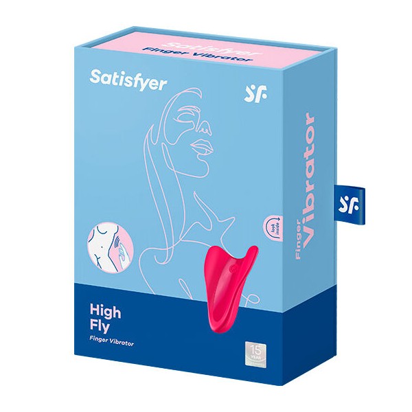 Satisfyer - Vibrador Dedo High FLY Fucsia