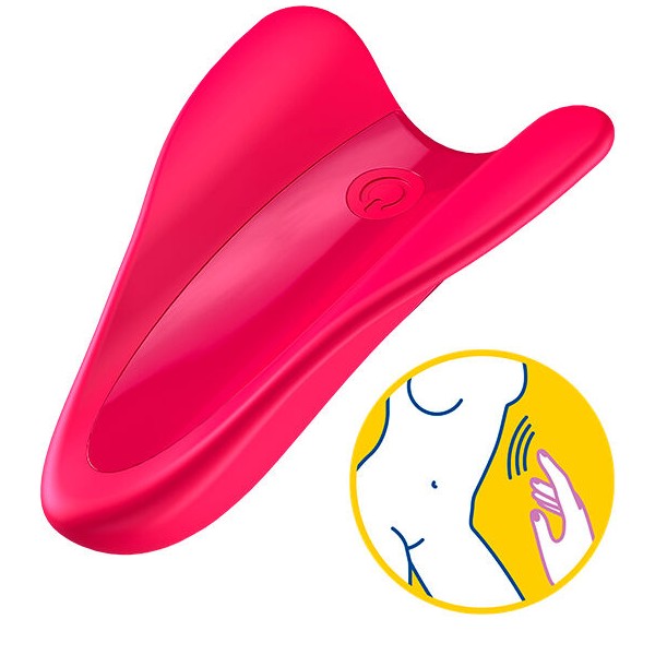 Satisfyer - Vibrateur Doigts High FLY Fuchsia