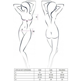 PASSION - ENSEMBLE FEMME OFELIA TAILLE L/XL PASSION WOMAN SETS