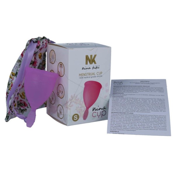 NINA KIKÍ - COUPE MENSTRUELLE VIOLET - TAILLE S NINA KIKÍ