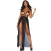 LEG AVENUE - ROBE MAXI CAGE ET STRING S/M LEG AVENUE DRESSES