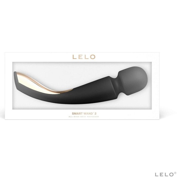 Lelo - Masajeador Smart Medium Wand 2 Negro – Masajistas